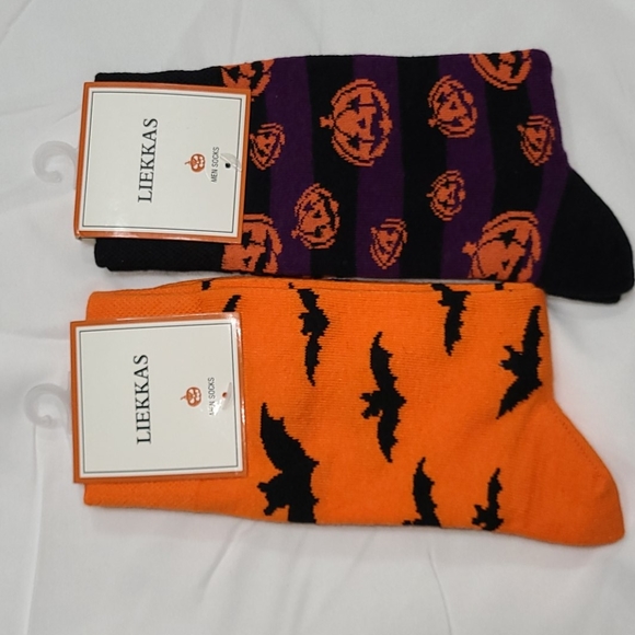 Halloween 2 pairs socks - Picture 4 of 16